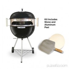 KettlePizza Deluxe USA Kit for 18.5 and 22.5 in. Kettle Grills 553062352